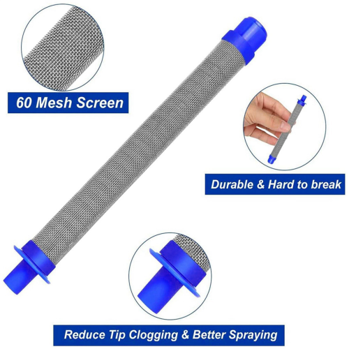10Pcs 60 Mesh Airless Paint Push on Type, for SG2 SG3 2