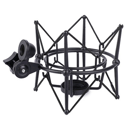 Microphone Shock Mount Adjustable Mount (Black) 2