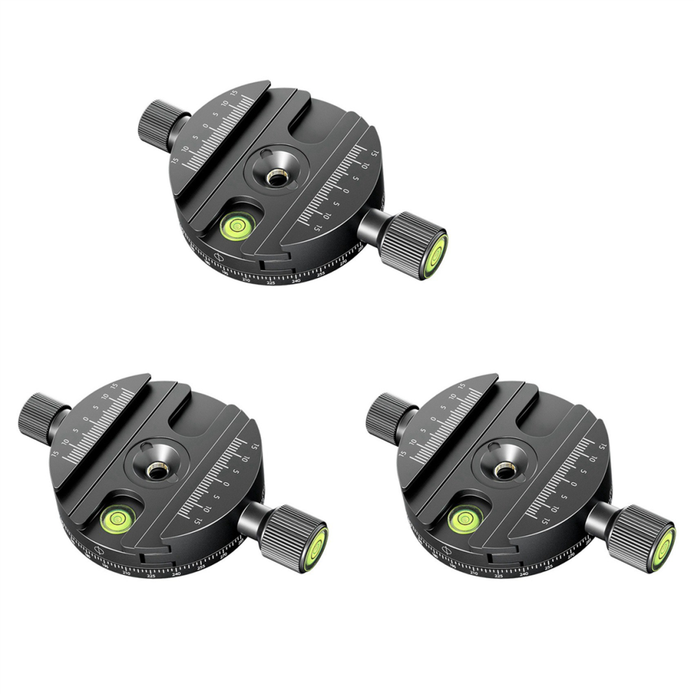Panoramic Rotating Quick Release Plate Clamp Tripod Gimbal 4851431216319
