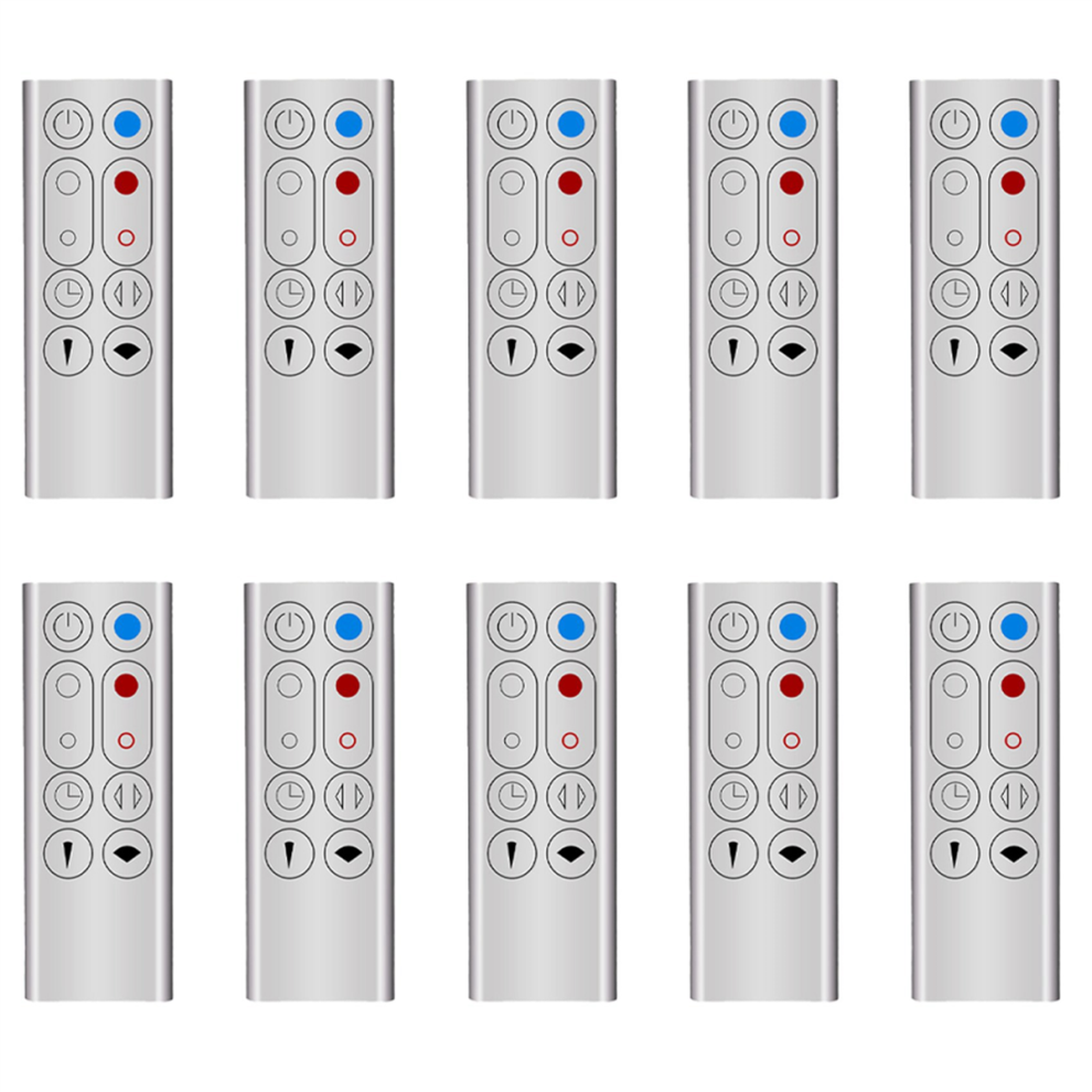 Telecomando Sostitutivo Adatto Per AM09 HP00 HP01 Silver-image