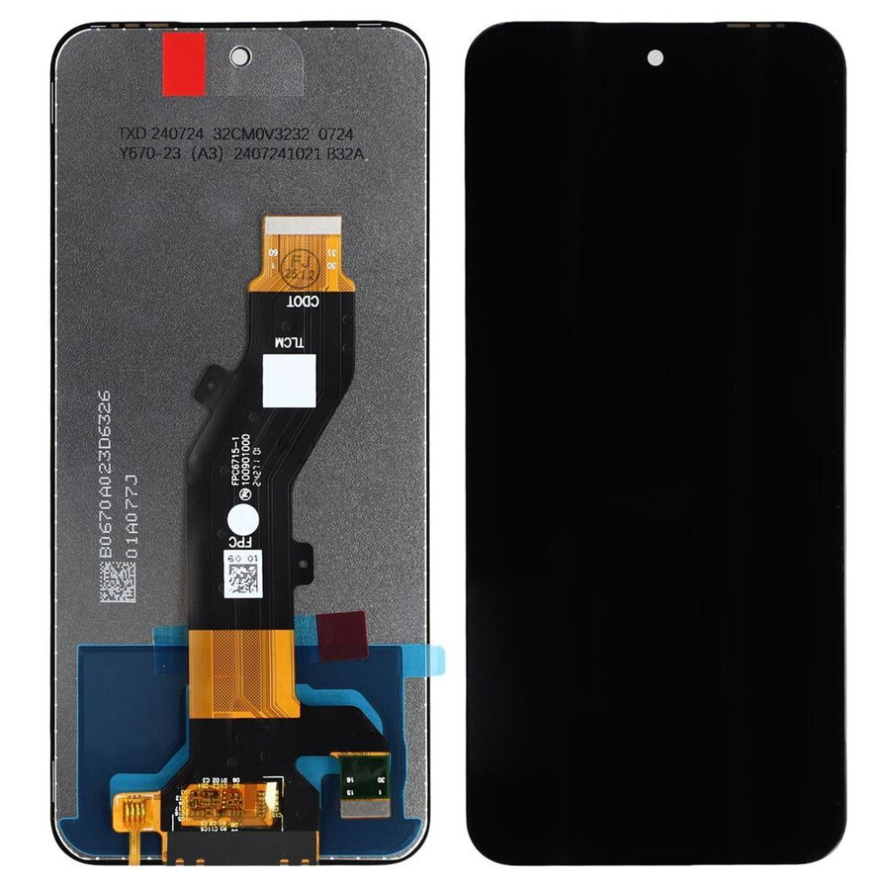 For Tecno Pop 9 5g Kl4 Grade C Lcd Screen And Digitizer Assembly Replacement Part (without Logo)