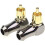 6 buc conector audio mufă mascul cot unghi drept 90 grade 4