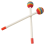 12 τεμάχια σφυράκια Lollipop Drum Sticks στρογγυλά σφυριά ουράνιου τόξου 1