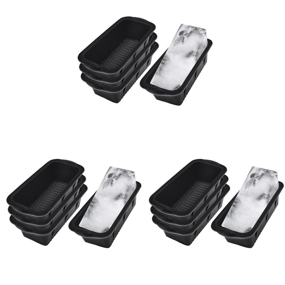 Stampo Per Cubetti Di Ghiaccio, Confezione Da 4 Cubetti Di Ghiaccio Da 9,4 Libbre Per Vaschette Di Raffreddamento O Refrigeratori-image