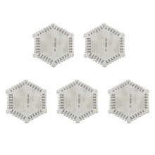 High Precision Stainless Steel Hexagon Wet Film Comb Thickness Gauge