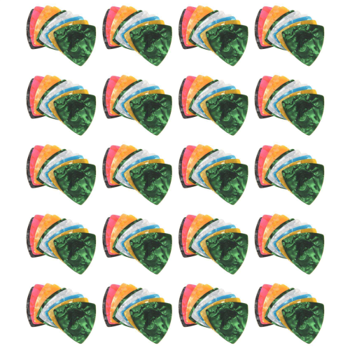 10pcs Acoustic/ Plectrums 0.46mm-Assorted Color