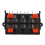 2x 64x40x20mm 8 Positions Push in Jack Spring Load Speaker Terminals 4