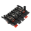 2x 64x40x20mm 8 Positions Push in Jack Spring Load Speaker Terminals 3
