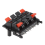 2x 64x40x20mm 8 Positions Push in Jack Spring Load Speaker Terminals 2