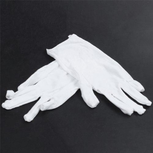 White Cotton Gloves Anti-static gloves for Housework Workers 2