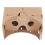 Γυαλιά εικονικής πραγματικότητας 3D VR 6 ιντσών από σκληρό χαρτόνι για 3