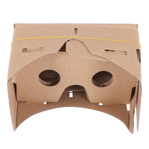 Γυαλιά εικονικής πραγματικότητας 3D VR 6 ιντσών από σκληρό χαρτόνι για 2
