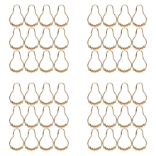 Easy Install Rustproof Curtain Hooks Stainless Set of 12