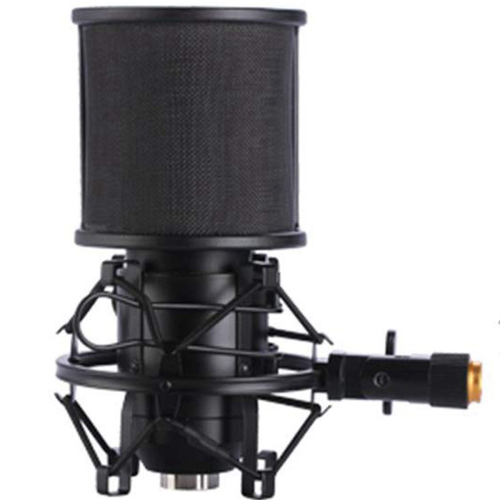 Microphone Shock Mount with Microphone Filter Shock Mount Holder Clip 1