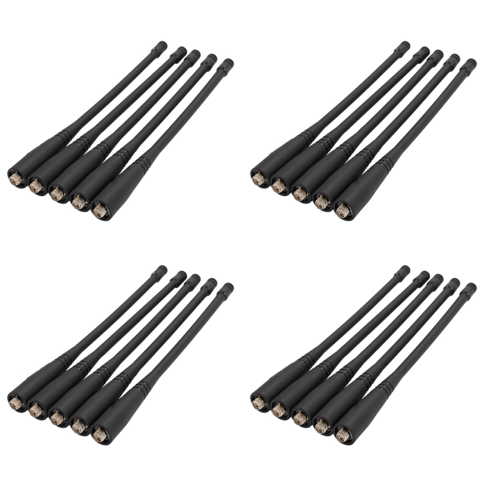 5Pcs Dual Band Sma-Female 17Cm Length Antenna Walkie Talkie 4851431235501