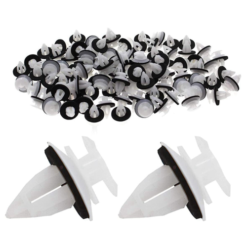 100Pcs Plastic Rivets Clip for- E46 E53 E90 E91 E70 Door Panel 2