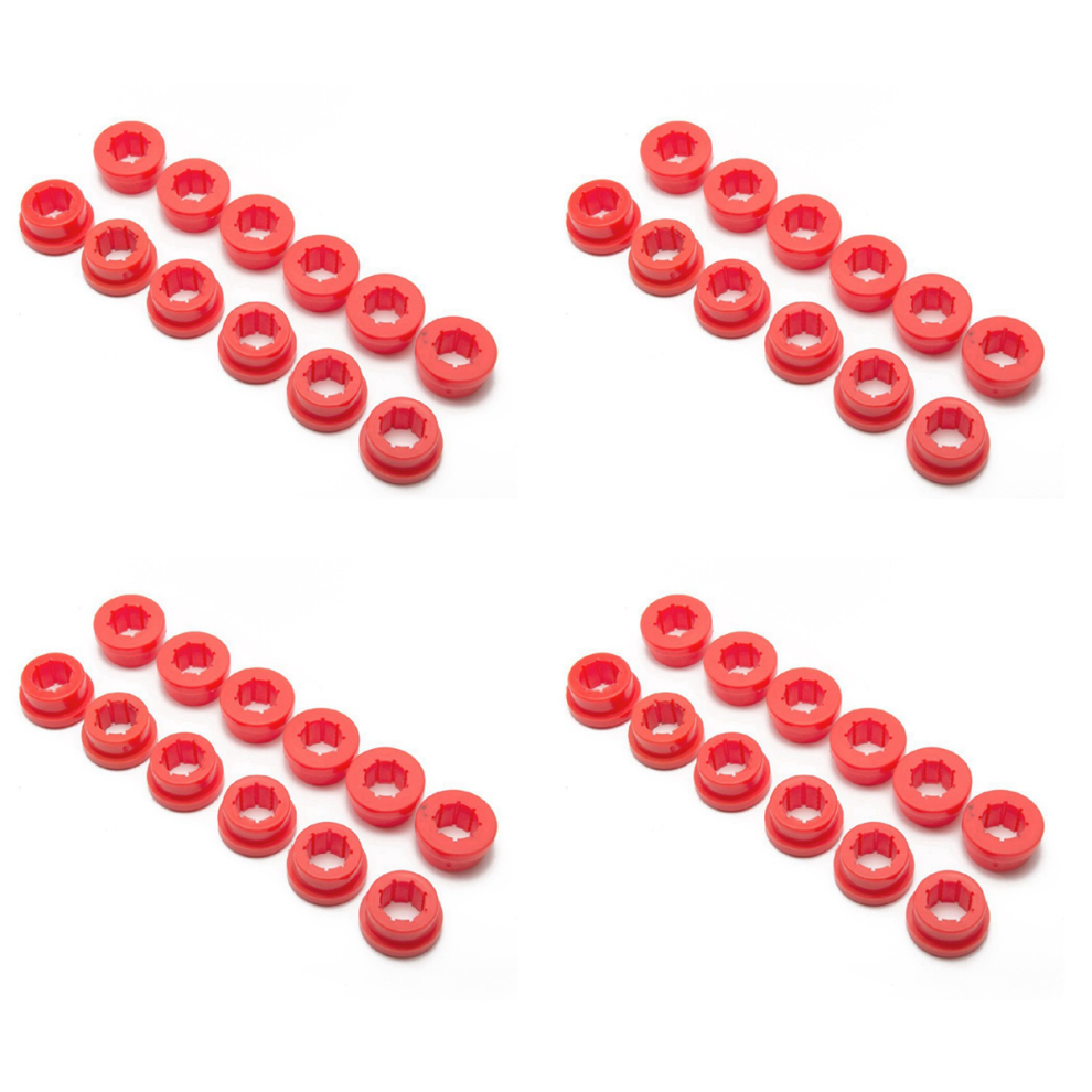 12Pcs/Lot Replacement Bushings For 88-05 Ek Eg Es Red 4851431231800