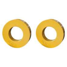 Fractional Weights Mini Weight Plates Disk Accessory Yellow 1Kg