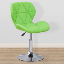 (Green PU) Charles Jacobs Small Swivel Chair | Home Office Furniture