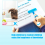 14Pcs Guided Reading Strips Set Finger Trackers for Dyslexic Students 5