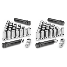 M14X1.5 Wheel Lug Nuts,24 Pieces 14mmx1.5 7 Spline Nuts