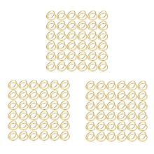 36Pcs Metal Spiral Napkin Ring Buckles Simple Napkin Rings Gold