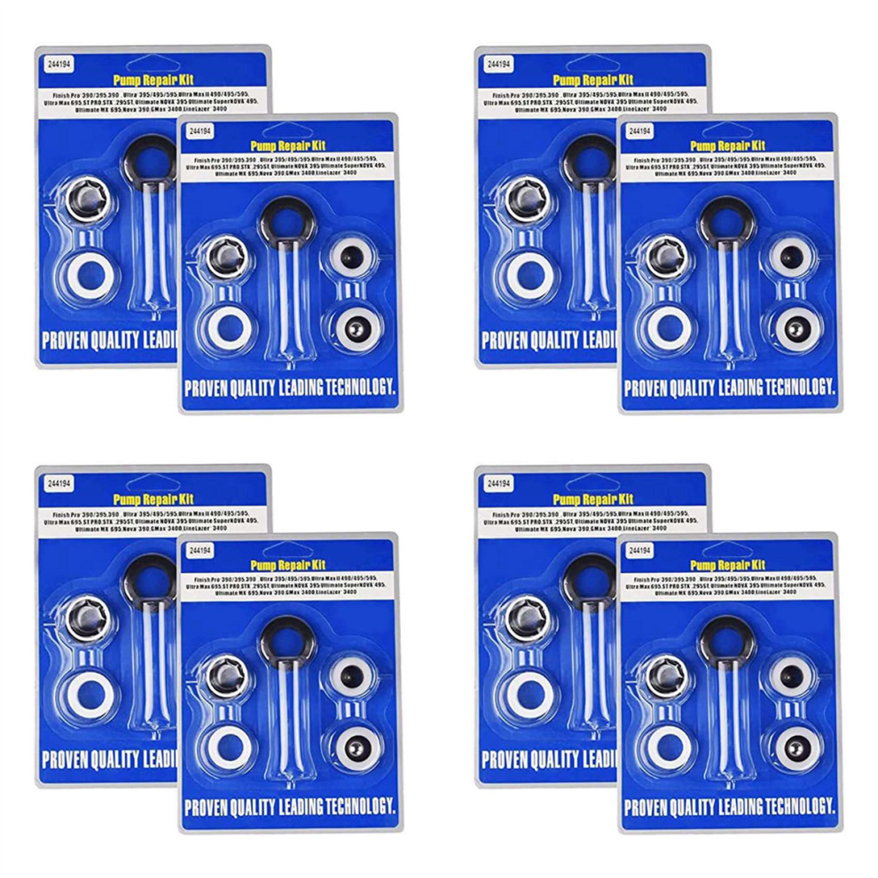 244194 Repair For Airless Paint Sprayer 390 395 490 495 3400(2 Pack) 4851431238007