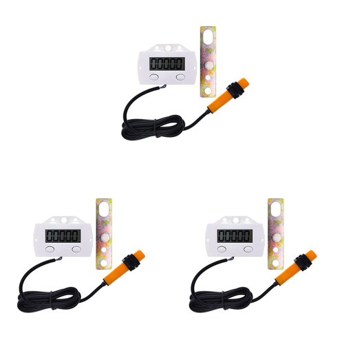 Contatore digitale elettronico a 5 cifre con sensore magnetico B