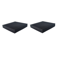 120mm Heating Panel Heat Sink Aluminum CPU Power Amplifier Radiator B