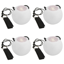 2 Pcs LED Poi Balls Glow Poi Balls LED Glow Toy Light Up Balls