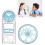 2 Pcs Multifunctional Geometric Ruler Plastic Circle Drawing Tool 7