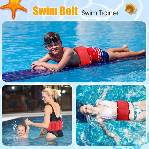 Swim Belt Pool Flotation Belt Waist Floatation Belt,1PC 2