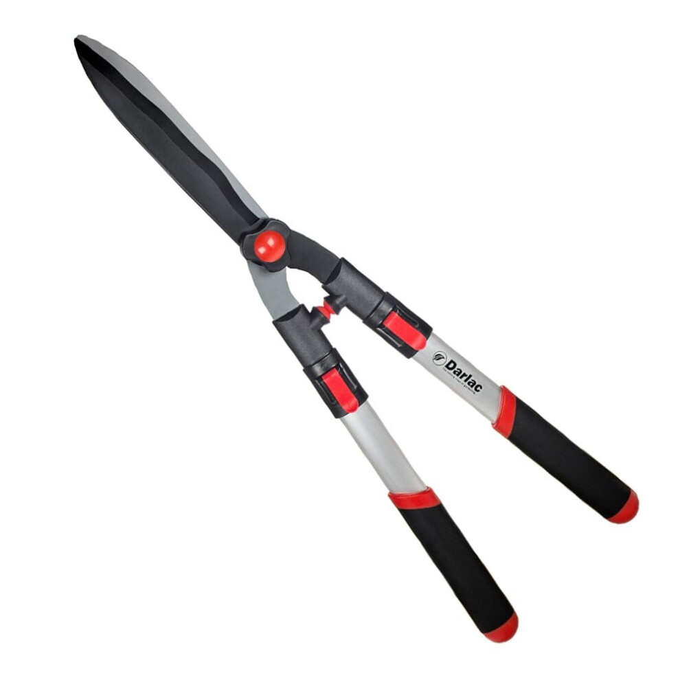 Darlac Telescopic Hedge Shear - Extendable Handles Adjust to Exact Length Required - Super Lightweight Approx 1kg - Razor Sharp Blade Ideal for Hedge-image-OPC-PHXBVM7-NEW