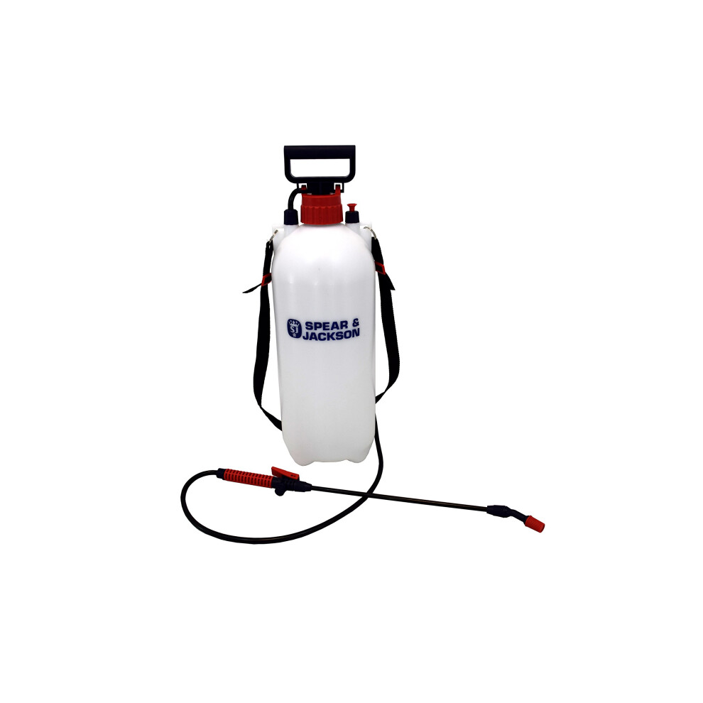 Spear & Jackson 8LPAPS 8 Litre Pump Action Pressure Sprayer