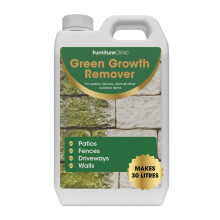 Patio Cleaner Concentrate 5L Makes 30L - Removal from Green Staining - For Patios, Wood Decking or Fence, Driveways, Roofs & Block Paving Cleaning -