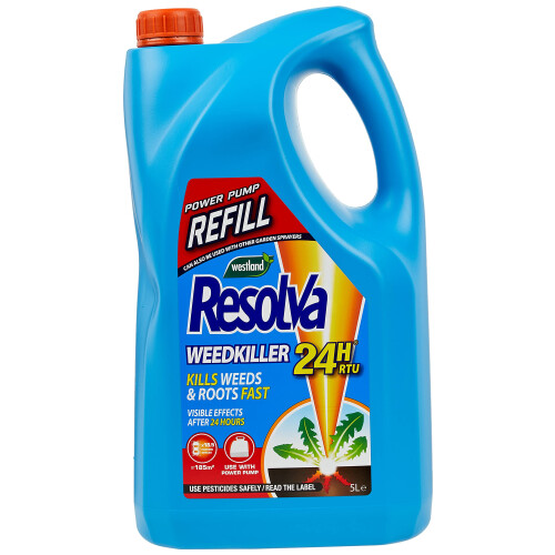 Resolva Resolva 24H Ready To Use Power Pump Weed Killer Refill, 5 Litre