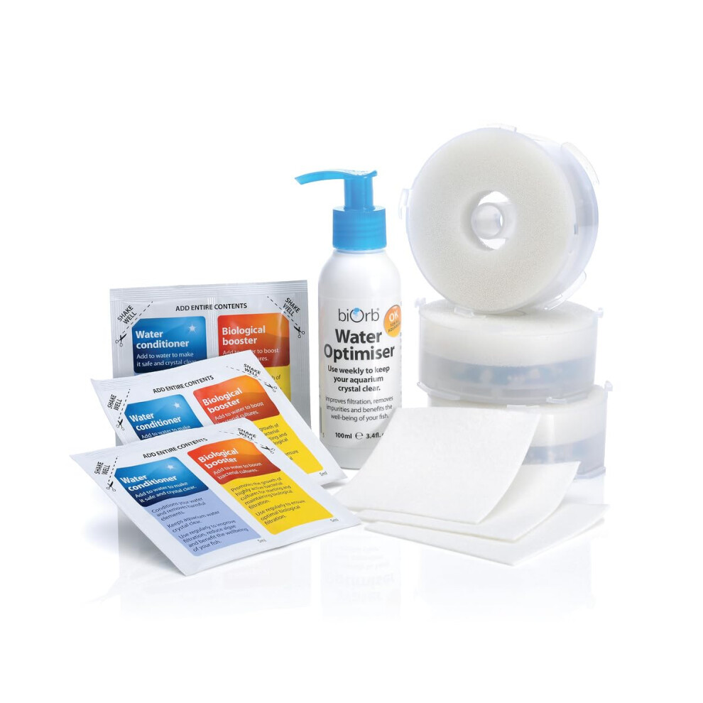 biOrb Service Kit with Water Optimiser (Pack of 3), multi-colour
