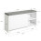 SoBuy Shoe Bench Flip-Drawer 90x24cm White 3