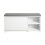 SoBuy Shoe Bench Flip-Drawer 90x24cm White 1