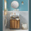 SoBuy Smal Badrumsunderskåp 60x60x30 cm 2