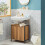 SoBuy Smal Badrumsunderskåp 60x60x30 cm 14