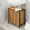 SoBuy Smal Badrumsunderskåp 60x60x30 cm 12