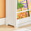 SoBuy Kids Bookcase 3-Shelf White 58x81cm 4