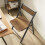 SoBuy Bar Chair Foldable 80cm Black 16