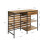 SoBuy νησί κουζίνας FSB71-PF καστανό, 120x45x90cm 3