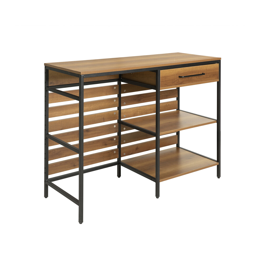 SoBuy Kitchen Island Storage Sideboard 120cm Brown