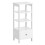 SoBuy White 3-Shelf Bedside Table with Drawer 14