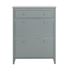 SoBuy FSR89-HG Schoeisenkast met 2 Kleppen en Lade