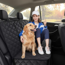 Alfheim Dog Car Seat Cover, Universal fit for Most Cars, Waterproof and Scratchproof Back Seat Cover, Nonslip Durable Washable Dog Travel Hammock