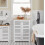 SoBuy Ντουλάπι Μπάνιου BZR41-W Λευκό 60x30x82cm 2
